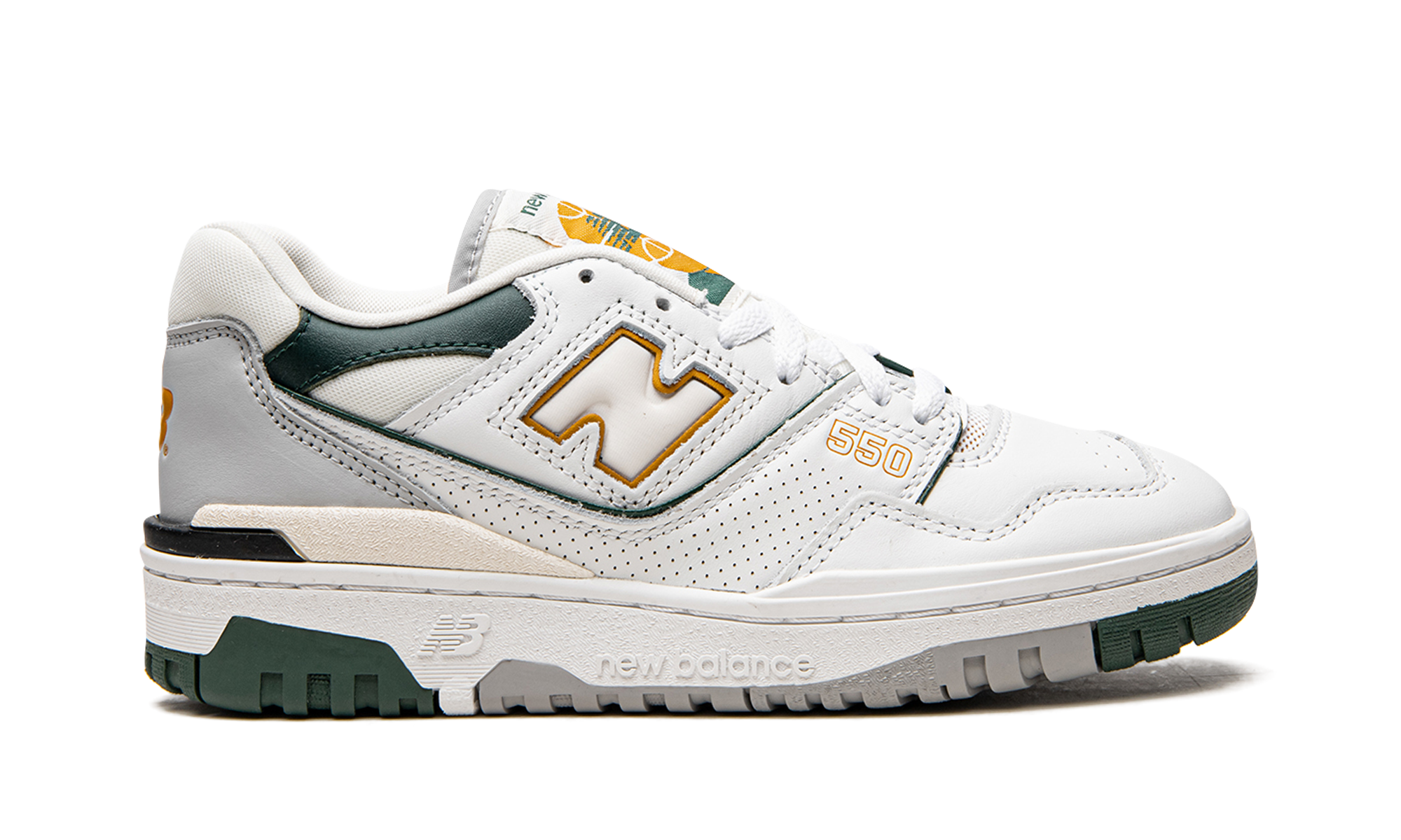 550 "White / Nightwatch Green"