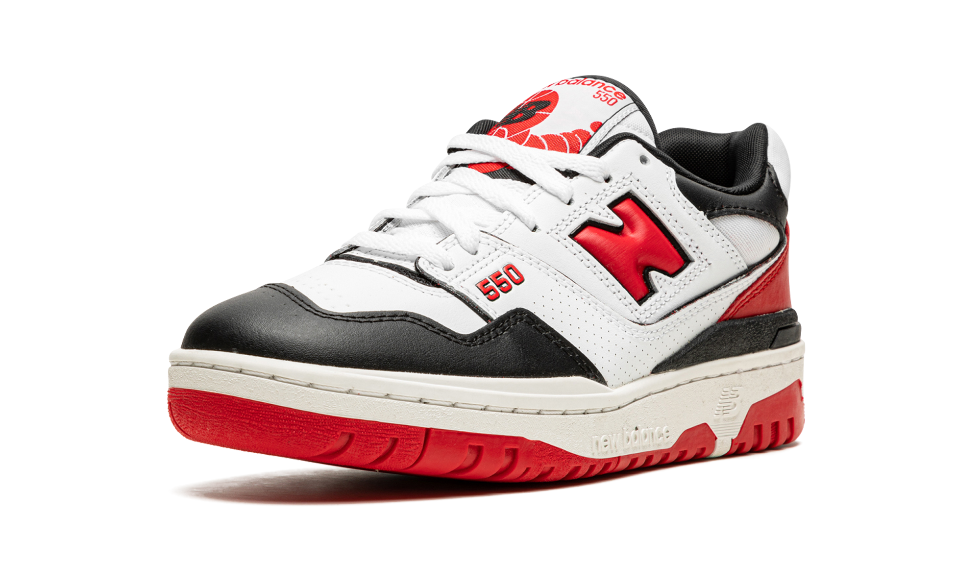 550 "White / Red / Black"