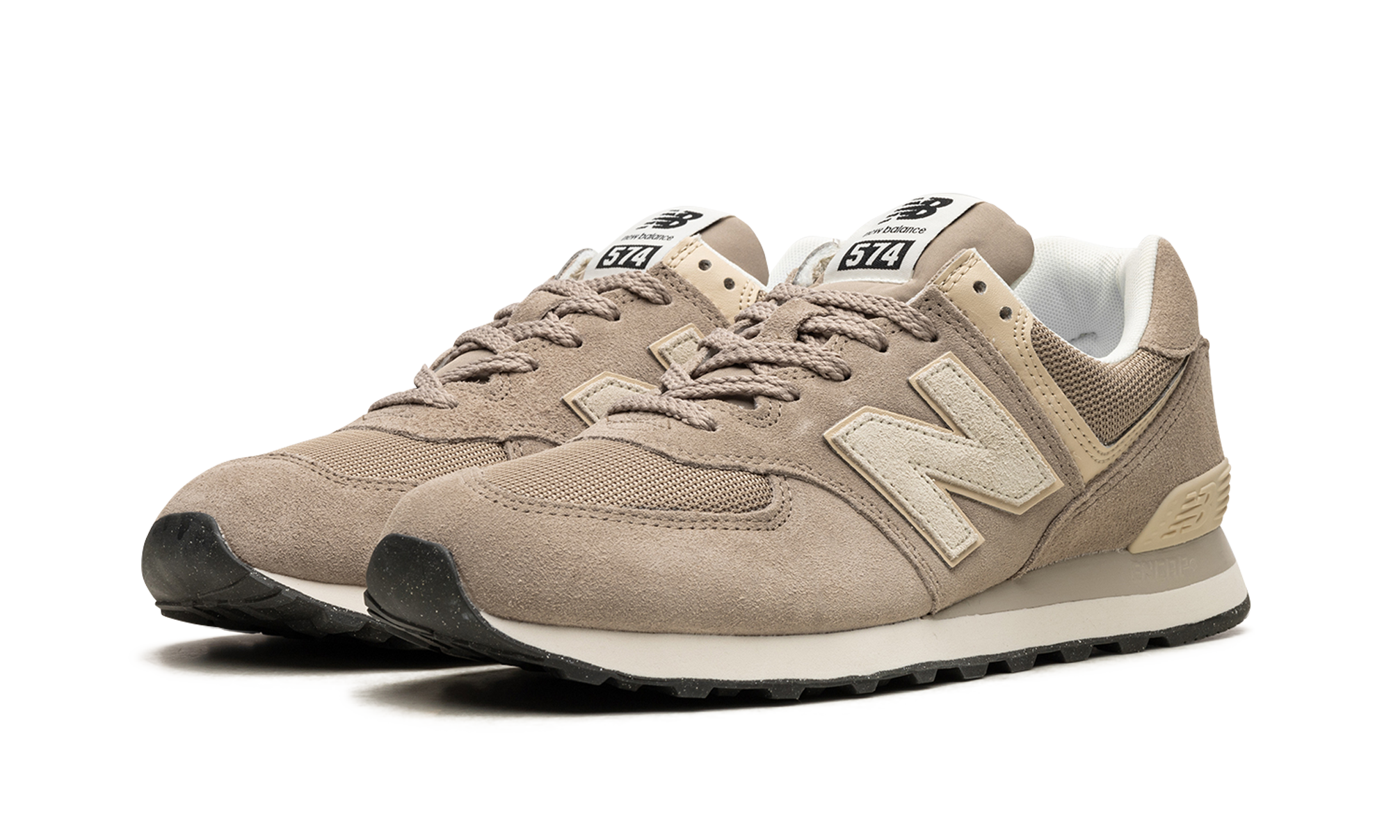 574 "Beige / White"