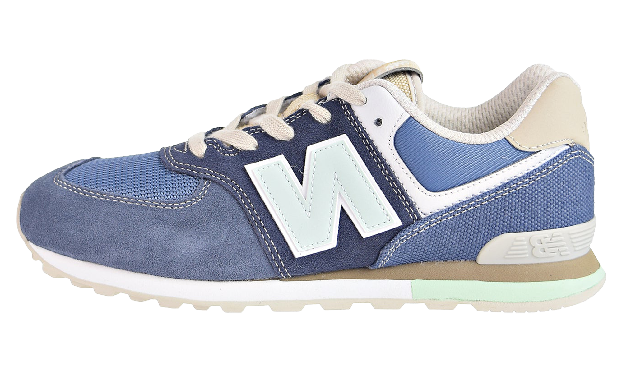 574 GS "Navy Mint"