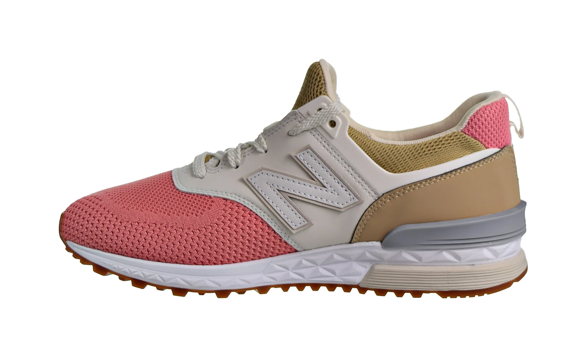 574 "Peach/tan/white"