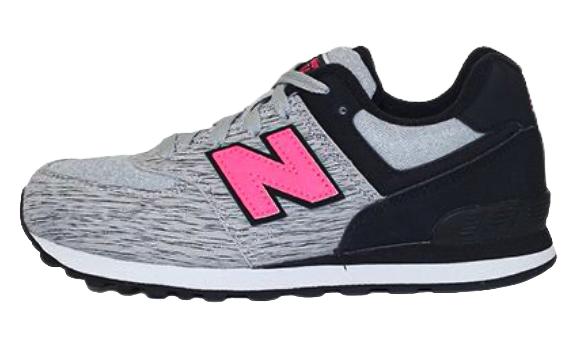 574 Ps "Grey / Black / Pink"
