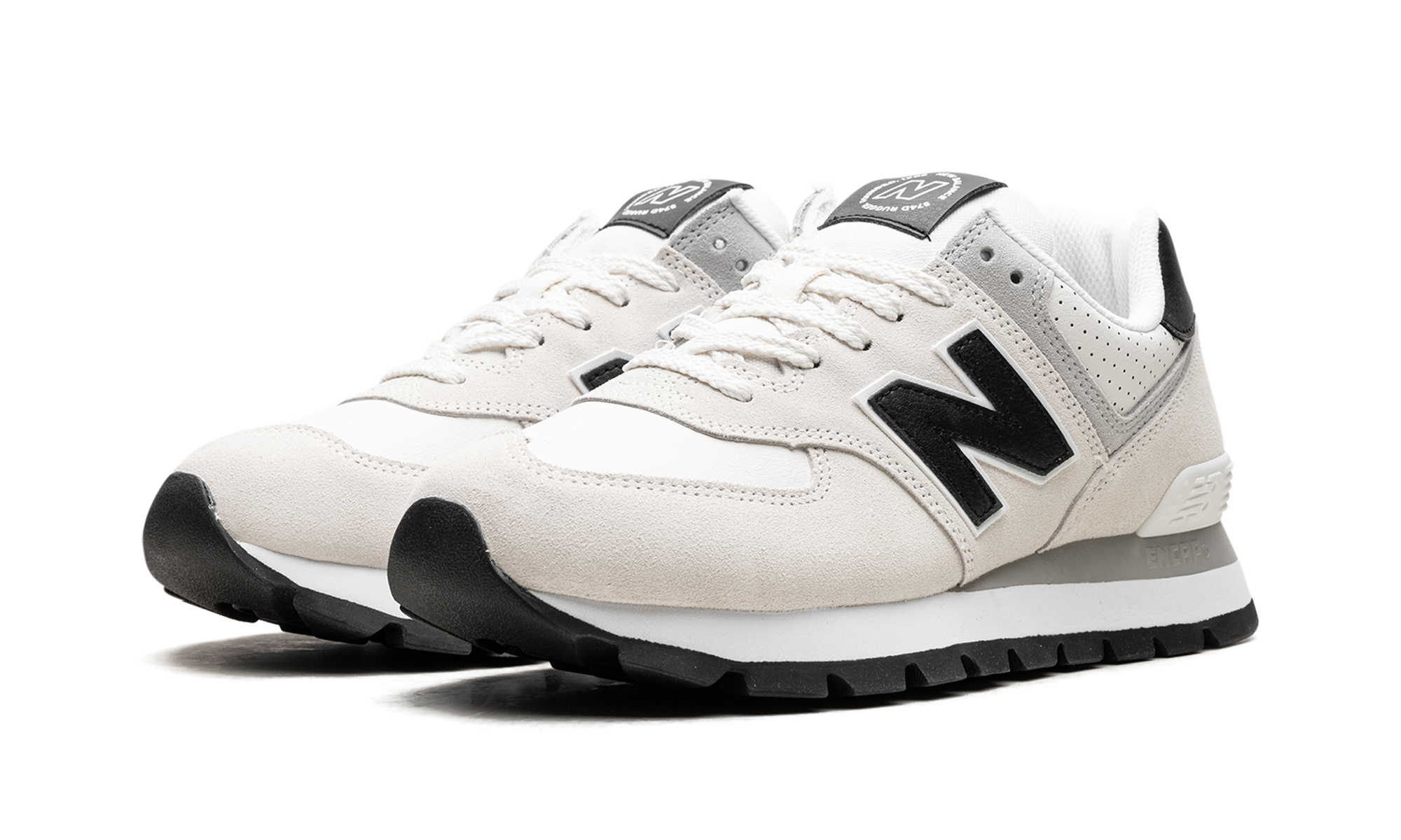 574 Rugged "White Black"