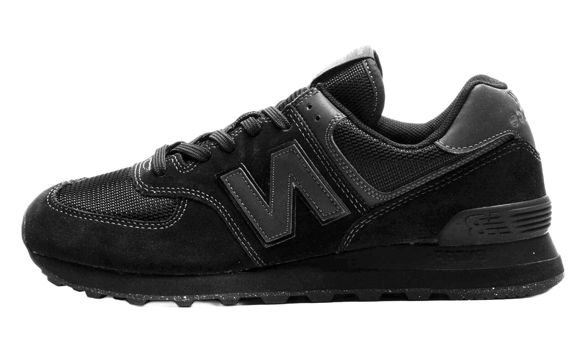 574 Wide "Black / Black"