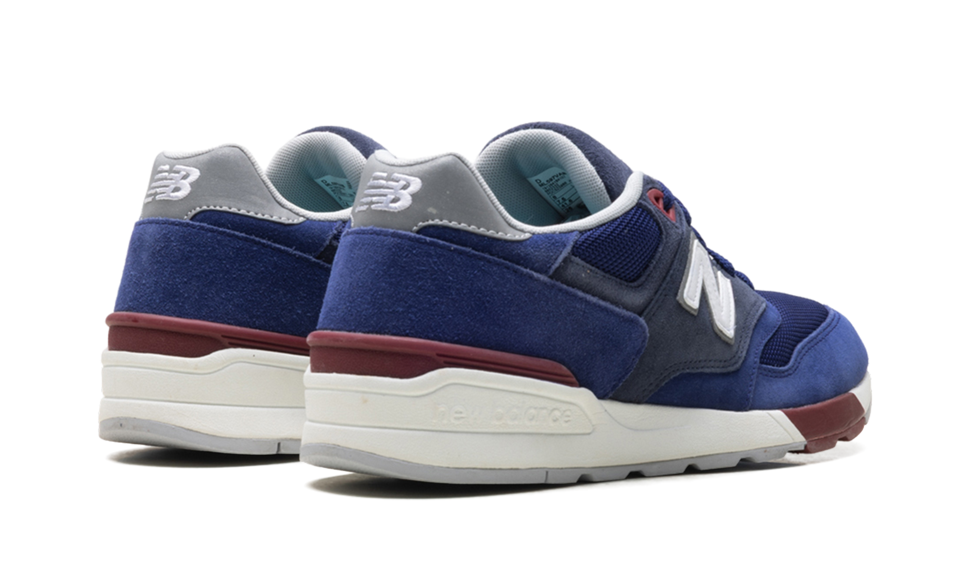 597 "Navy Blue/wht"