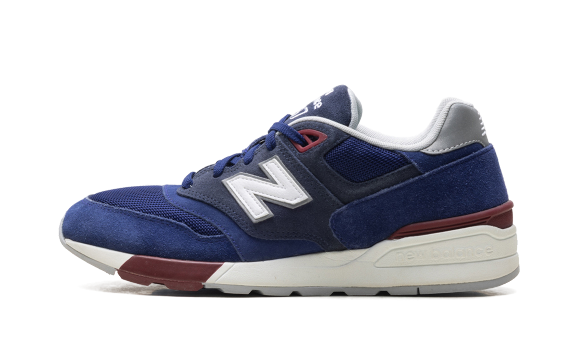 597 "Navy Blue/wht"