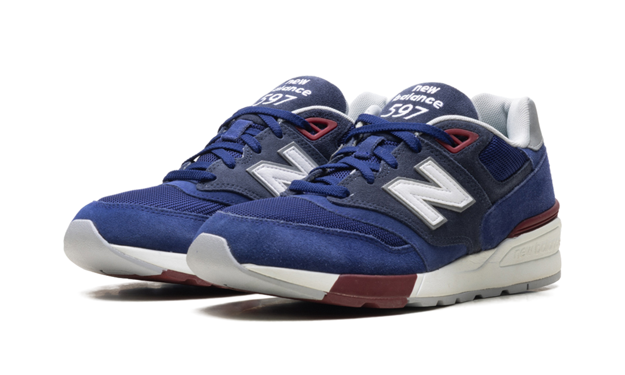 597 "Navy Blue/wht"