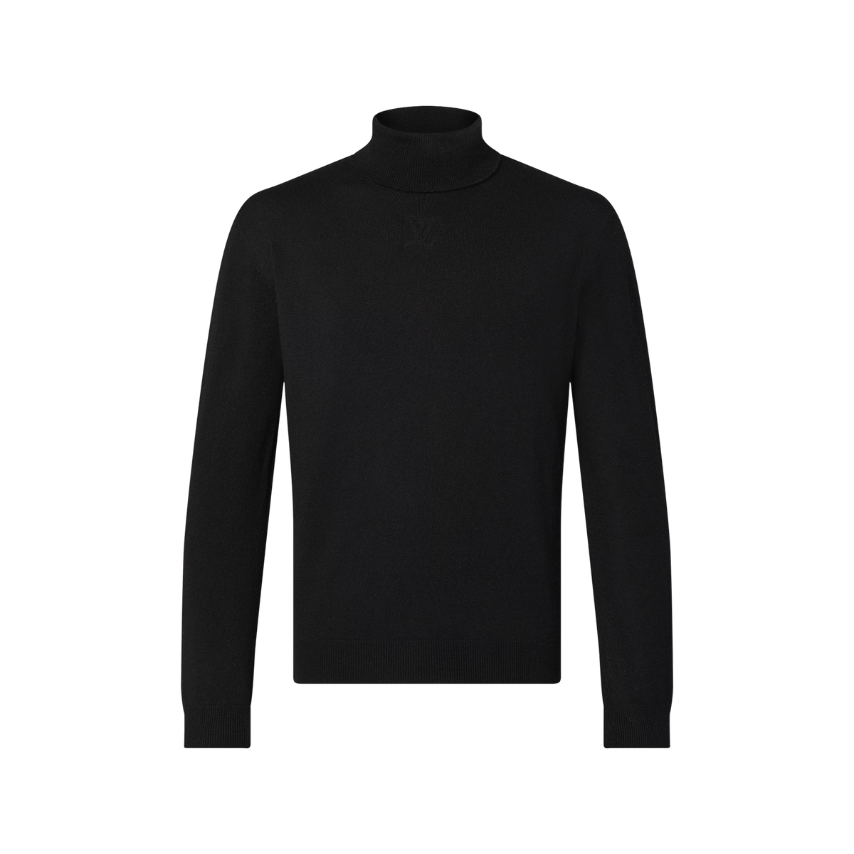 Men's Embossed Cashmere Turtleneck