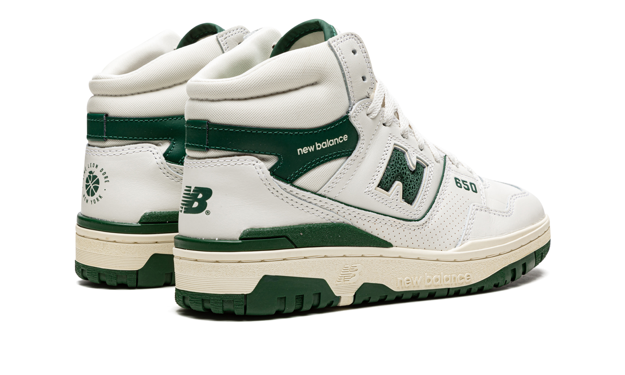 650r "Aime Leon Dore White Green"