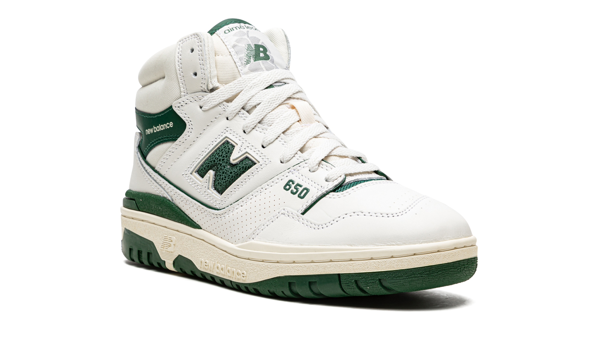 650r "Aime Leon Dore White Green"
