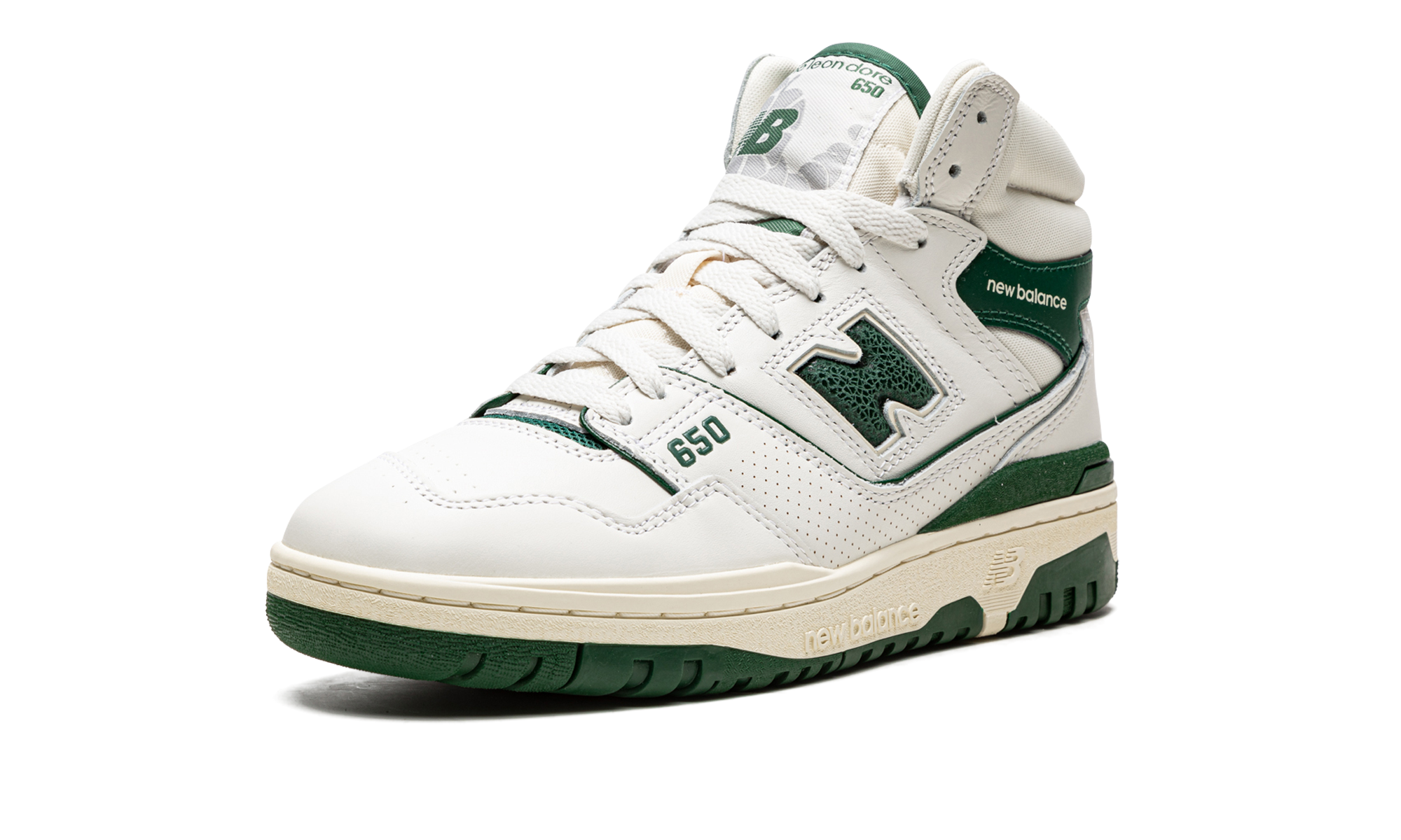 650r "Aime Leon Dore White Green"