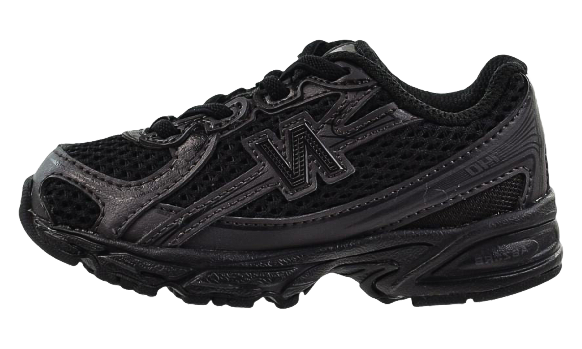 740 Bungee Lace Td "Black Cement"