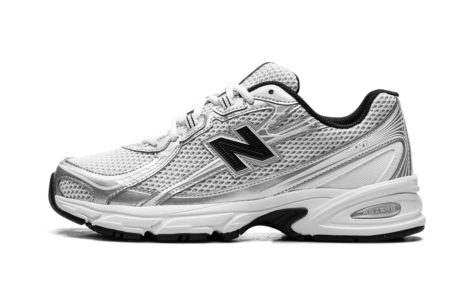 740 "White Silver Metallic Navy"