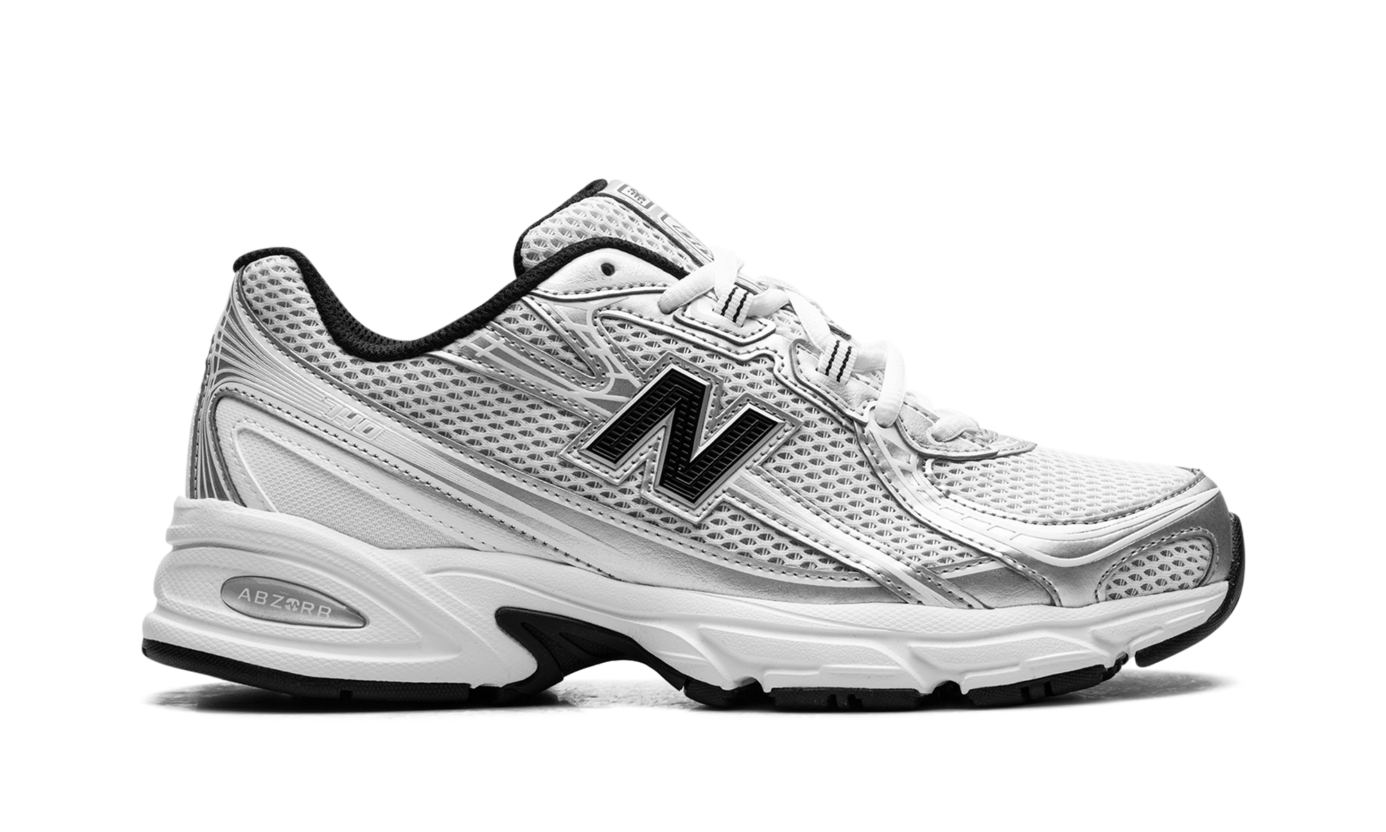 740 "White Silver Metallic Navy"