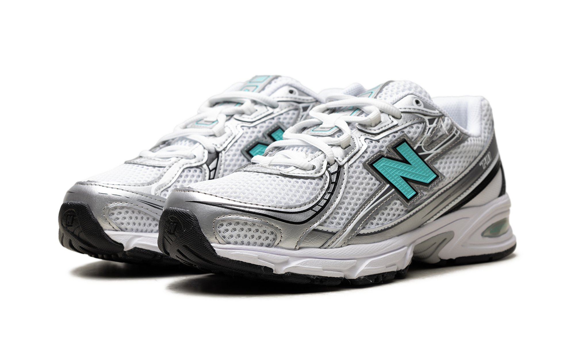 740 "White / Teal / Silver"