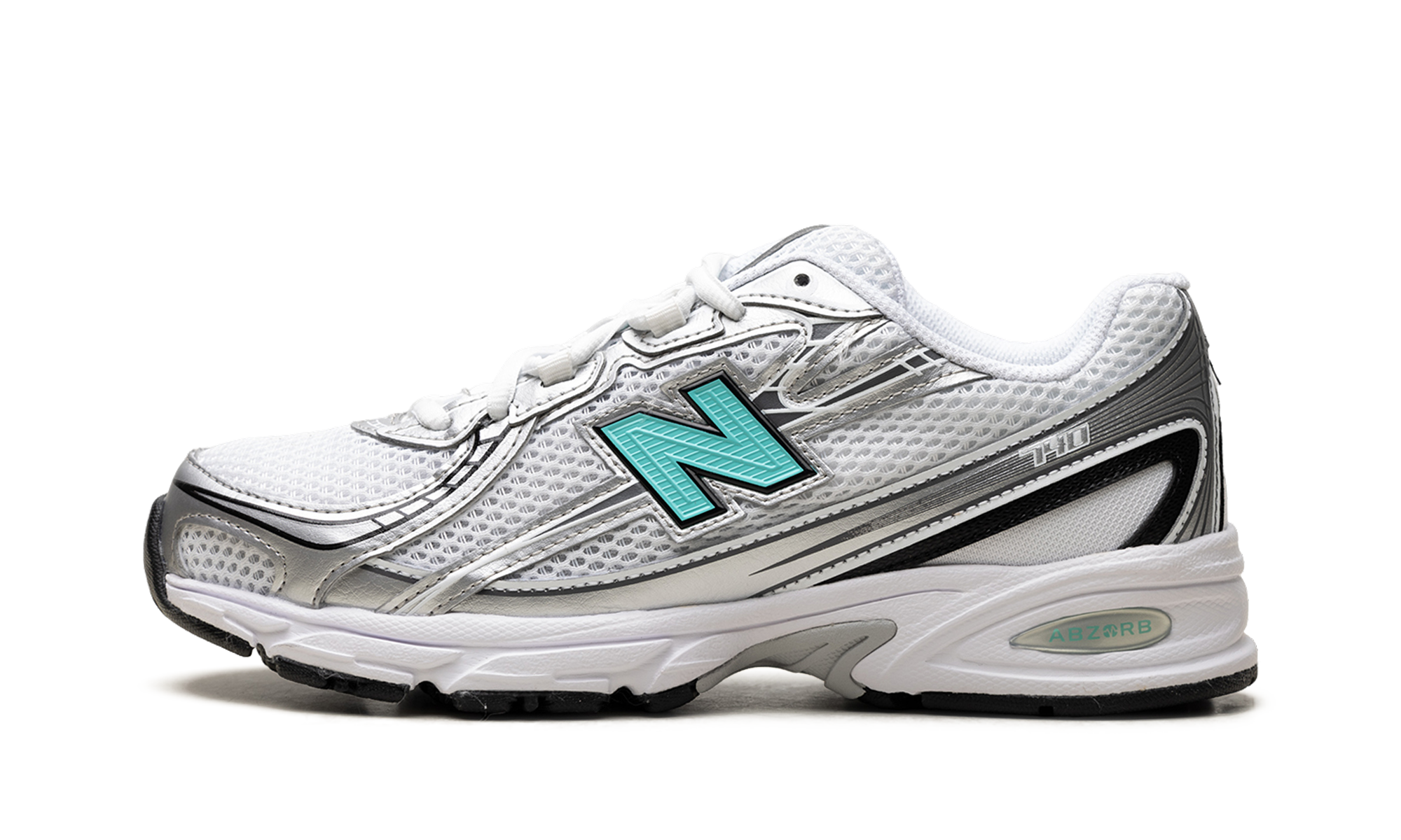 740 "White / Teal / Silver"