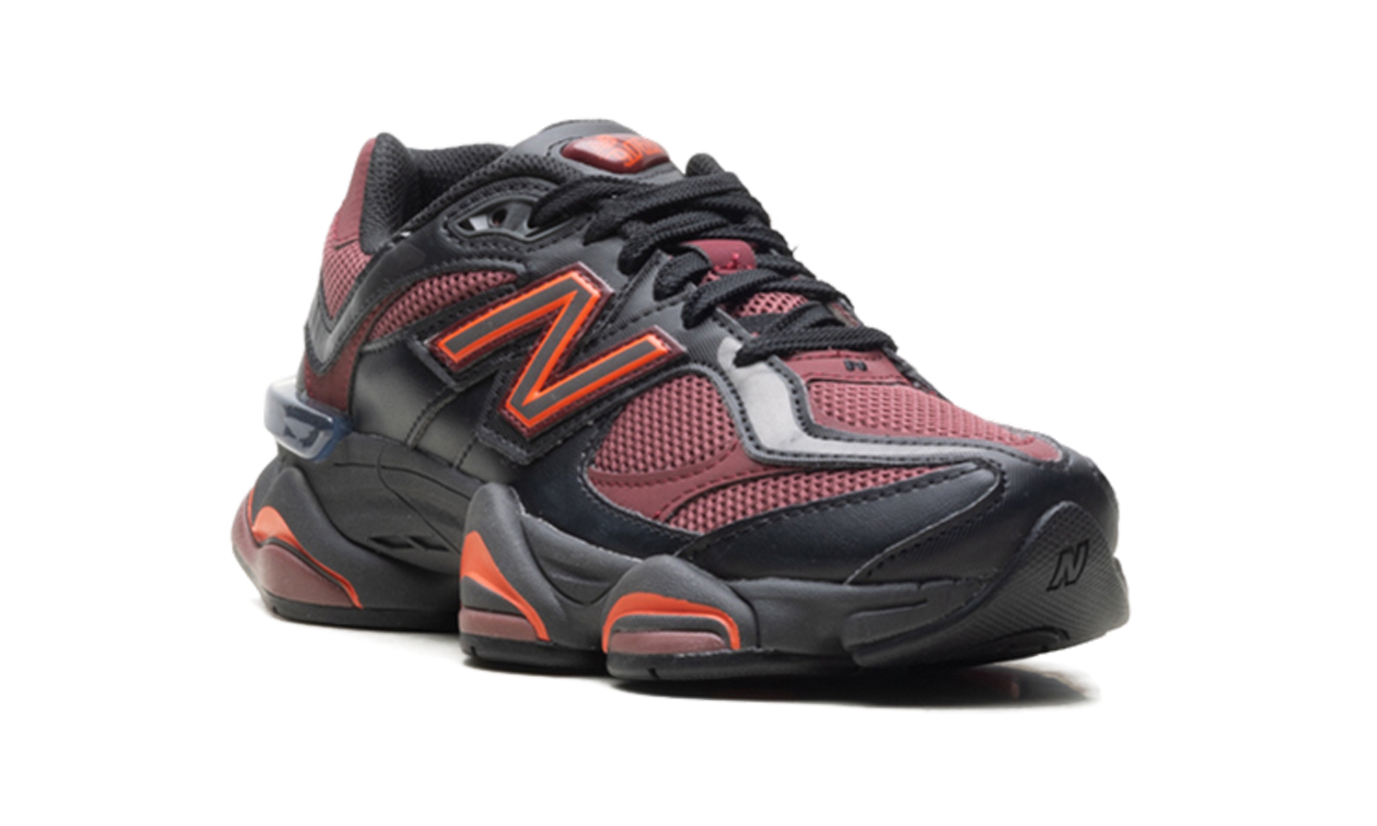 9060 "Black / Washed Burgundy"