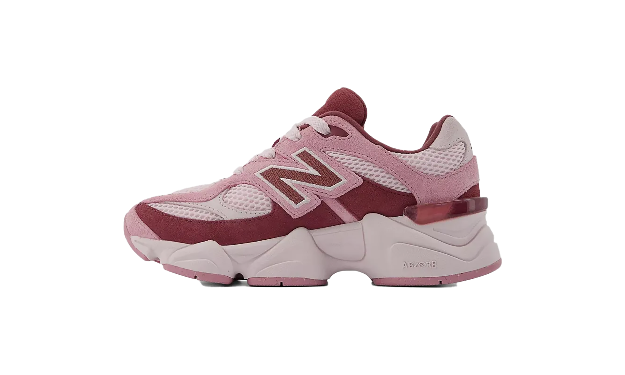 9060 Lace Ps "Pink Granite With Washed Burgundy"