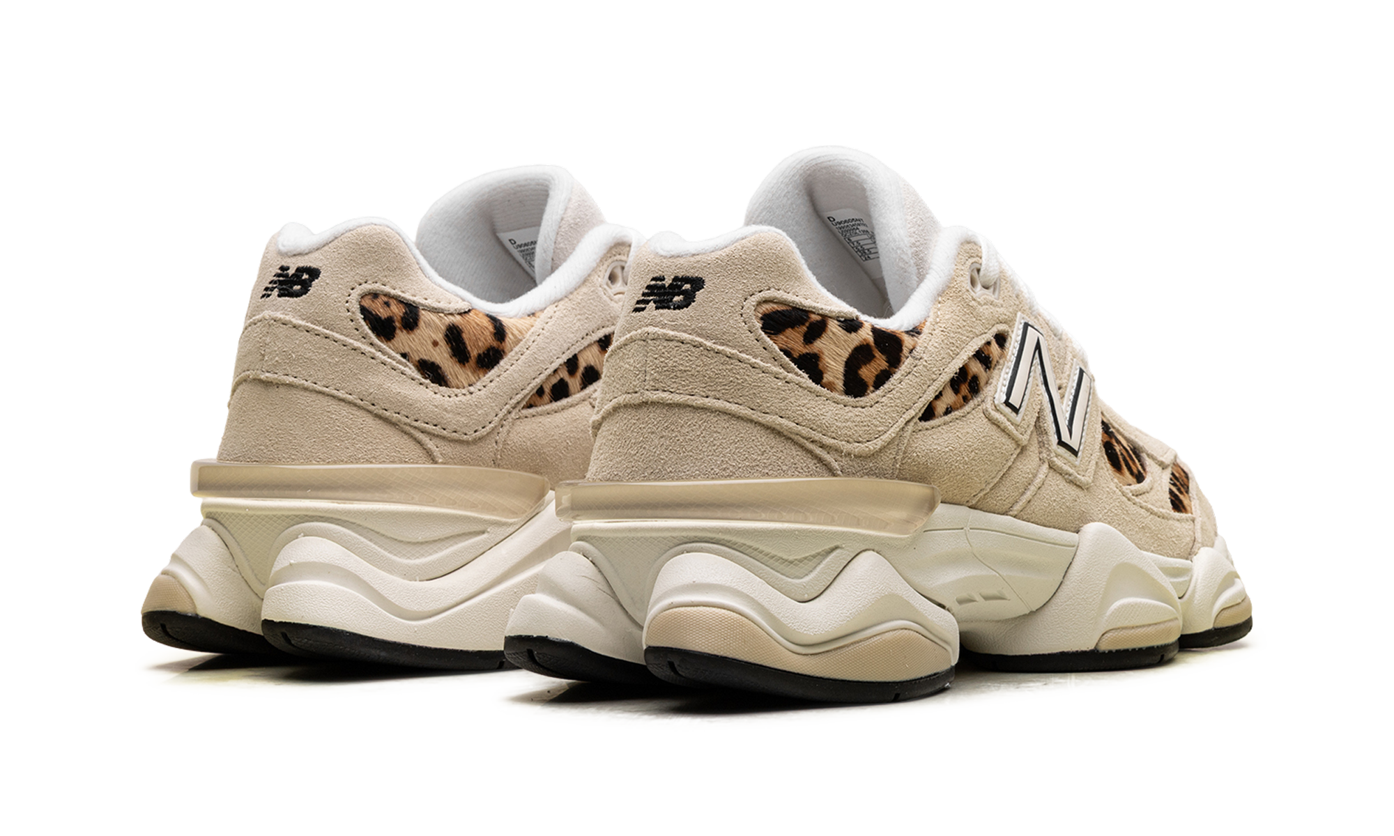 9060 "Tan Leopard White"