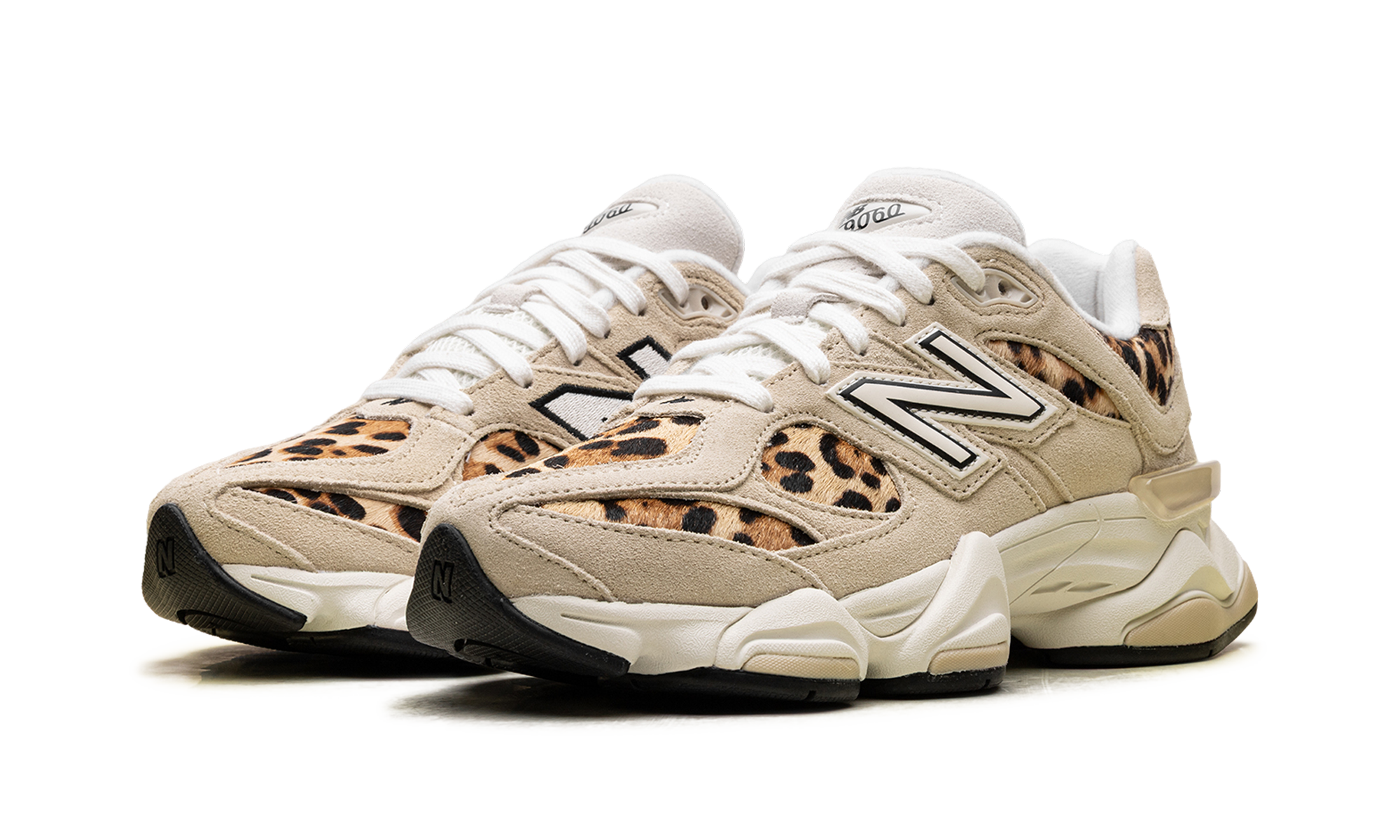 9060 "Tan Leopard White"