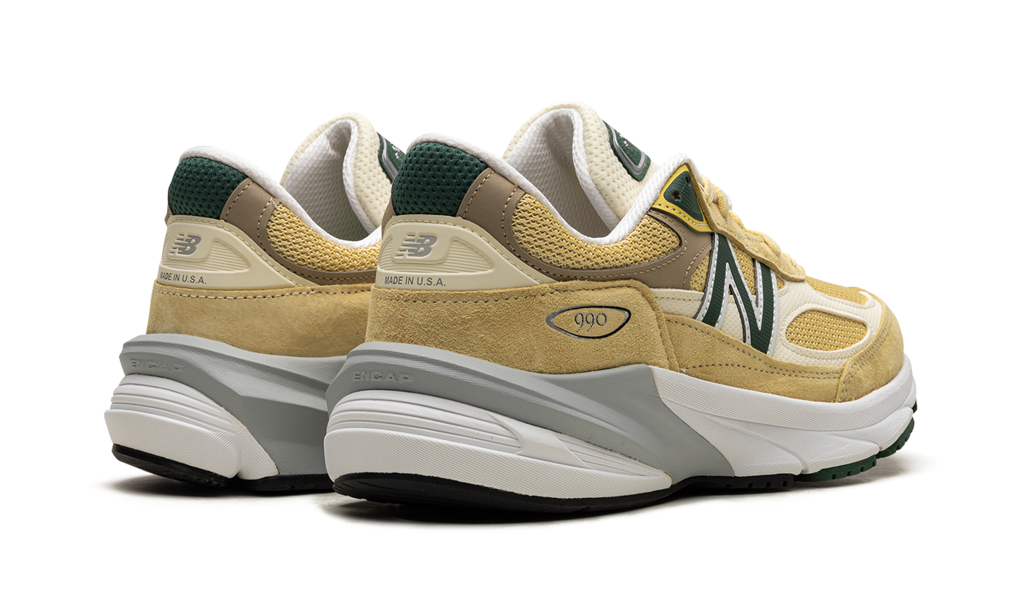 990 "Pale Yellow/forest Green"