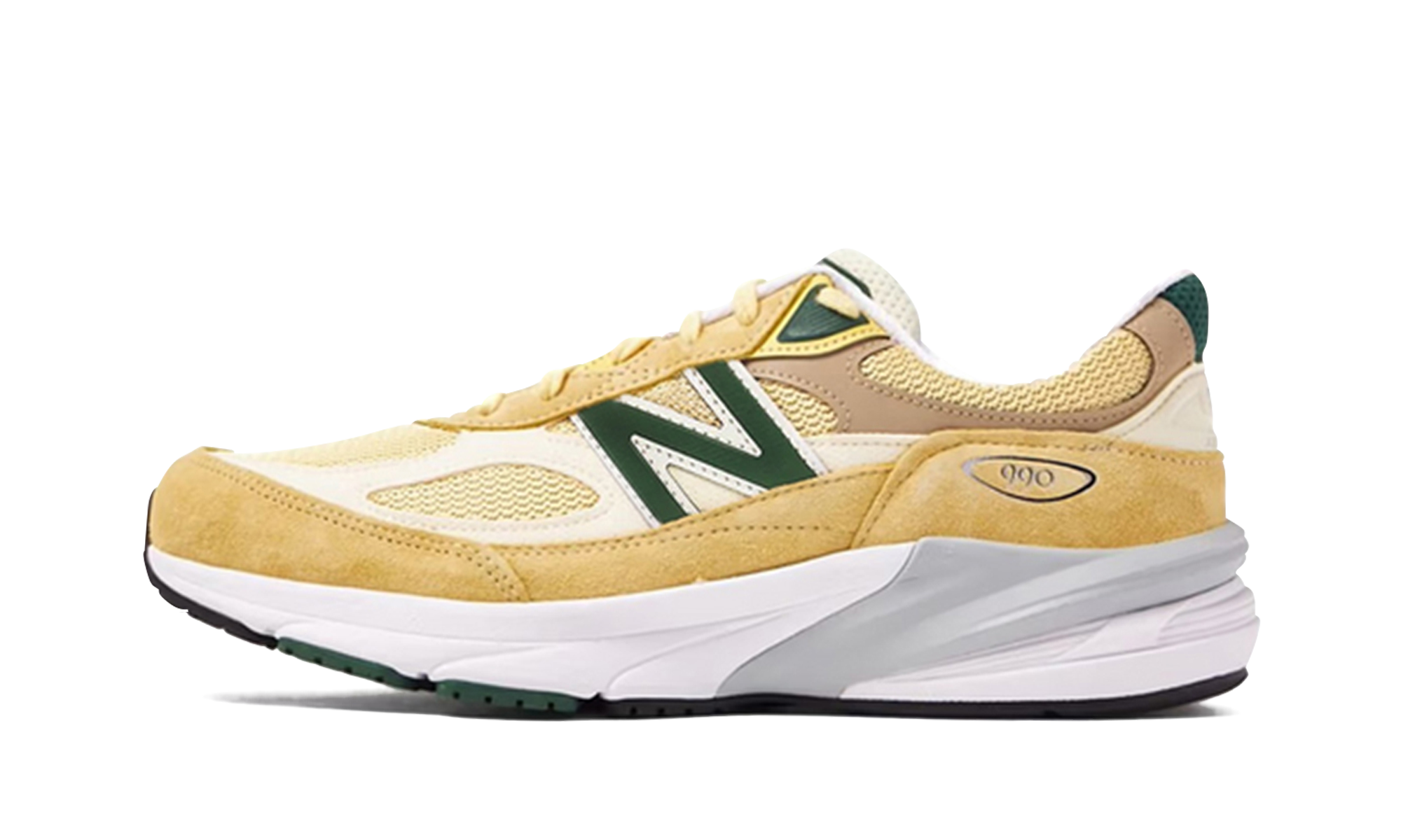 990 "Pale Yellow/forest Green"