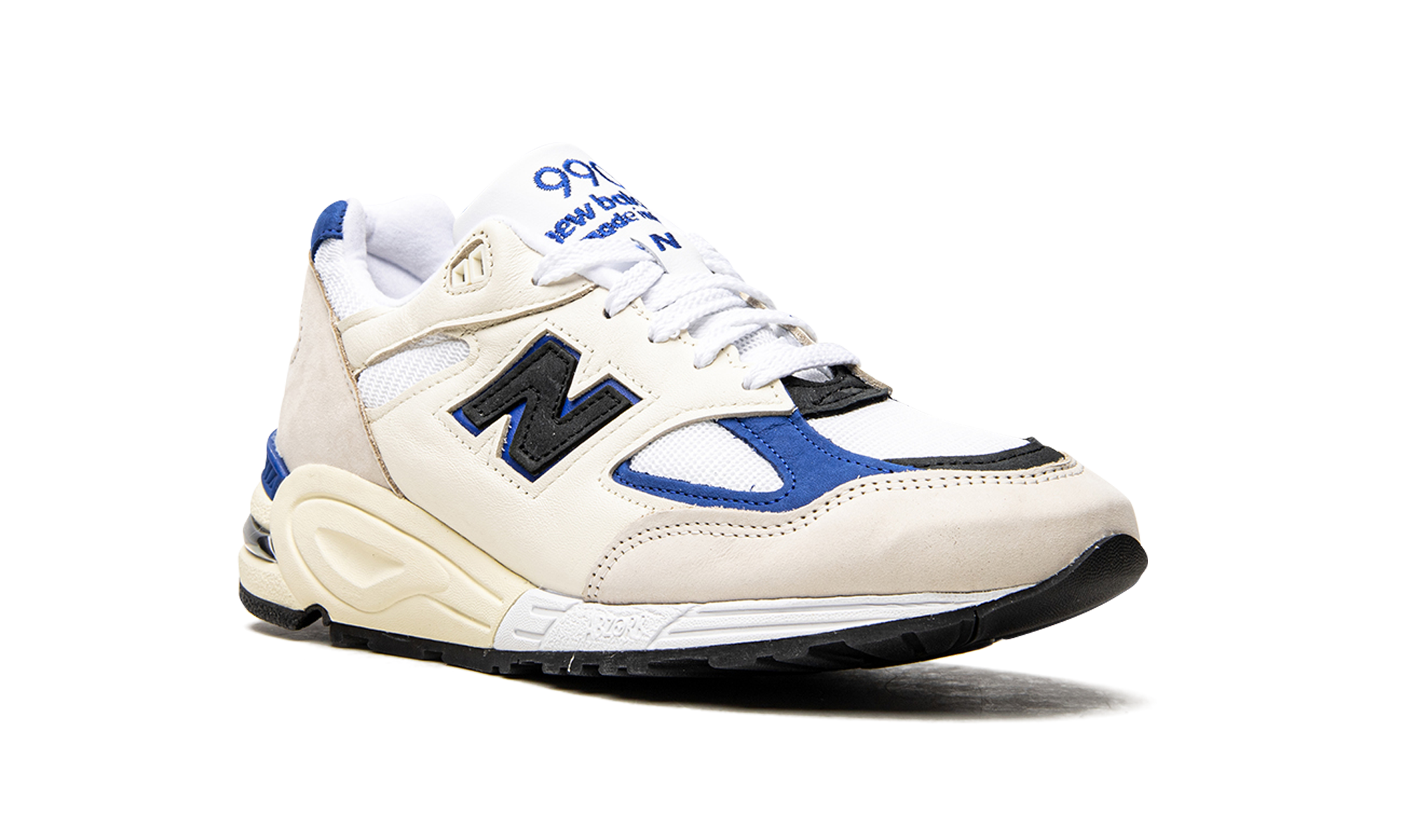 990v2 "Made In Usa White/blue"