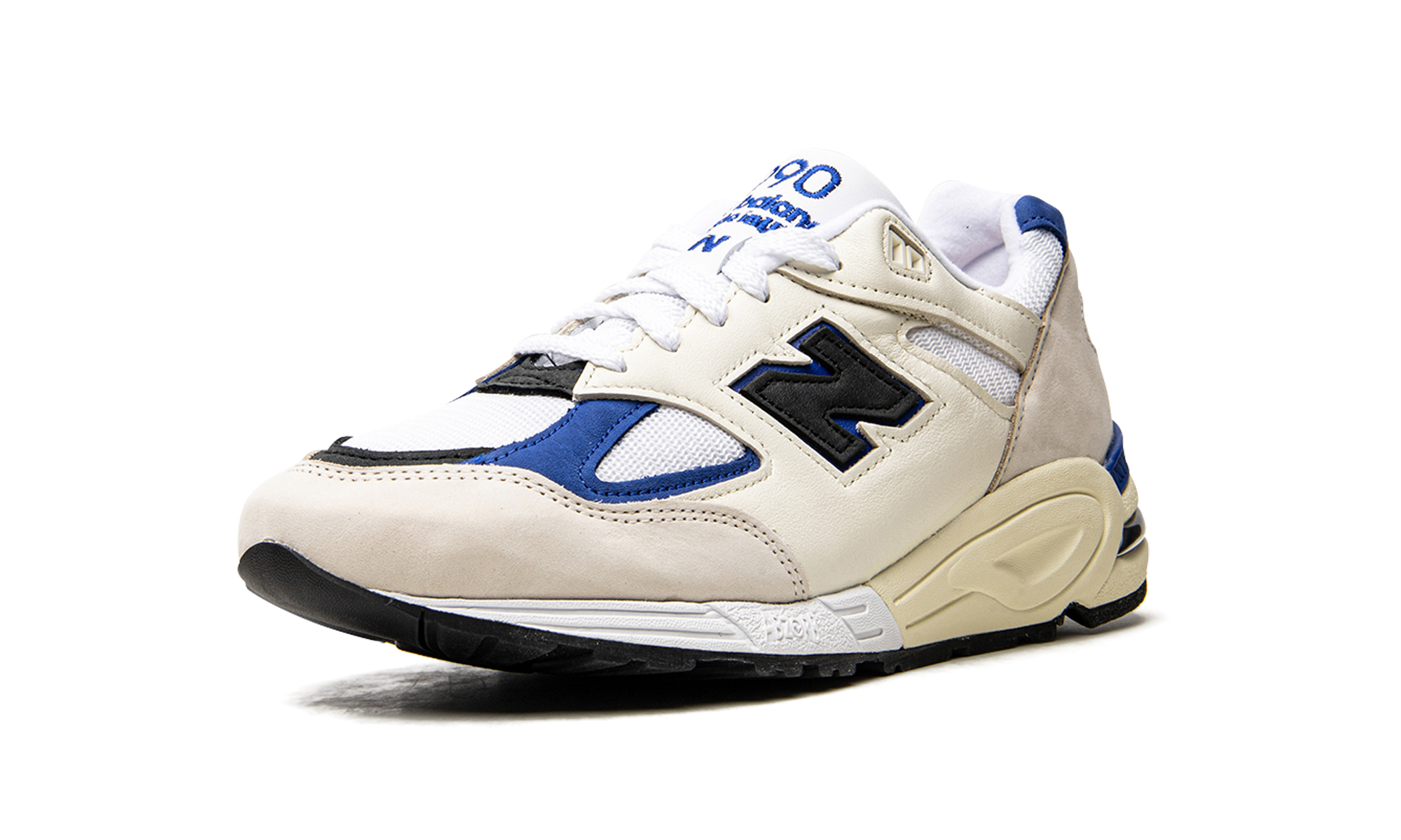 990v2 "Made In Usa White/blue"