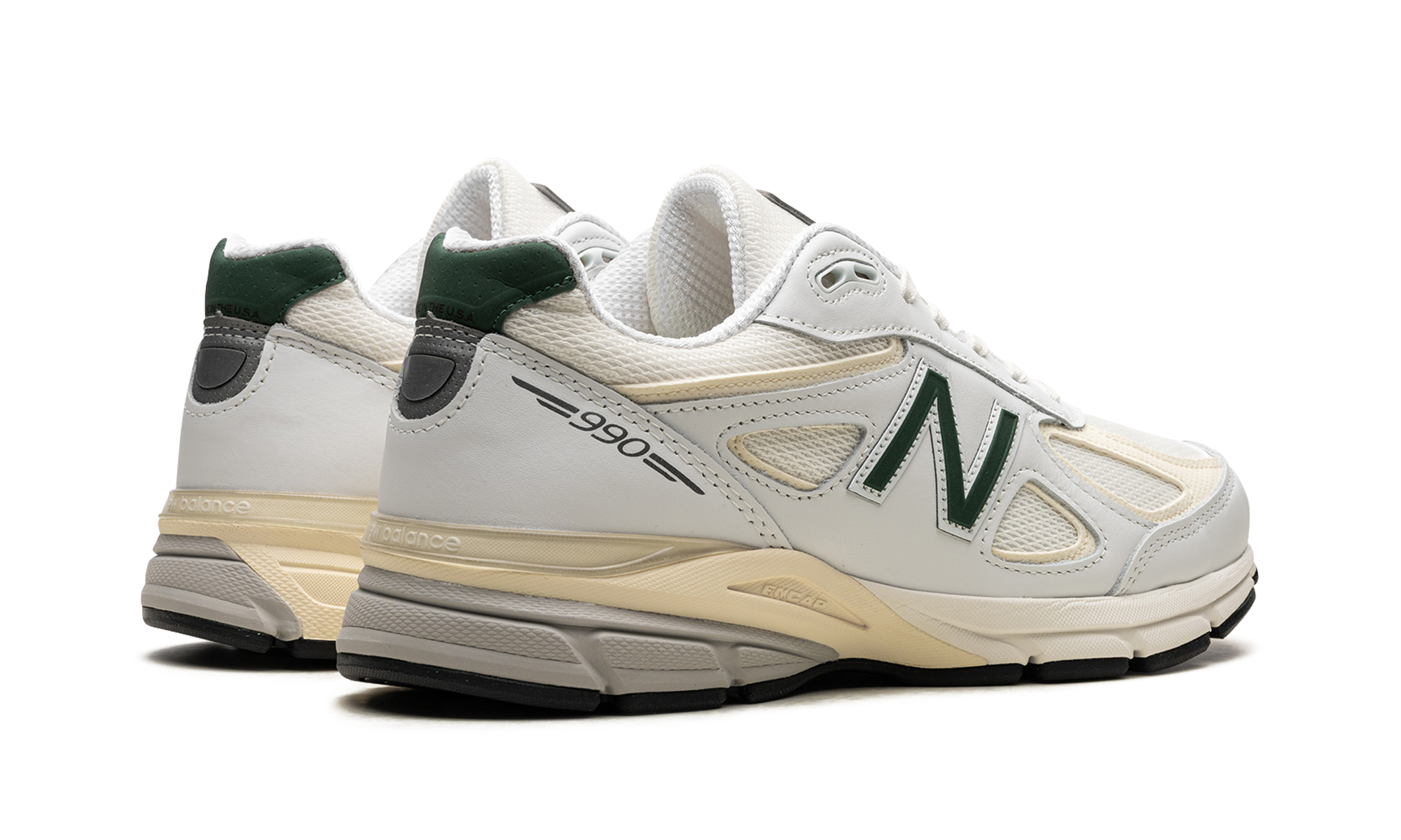 990v4 "Made In The Usa - White / Green"
