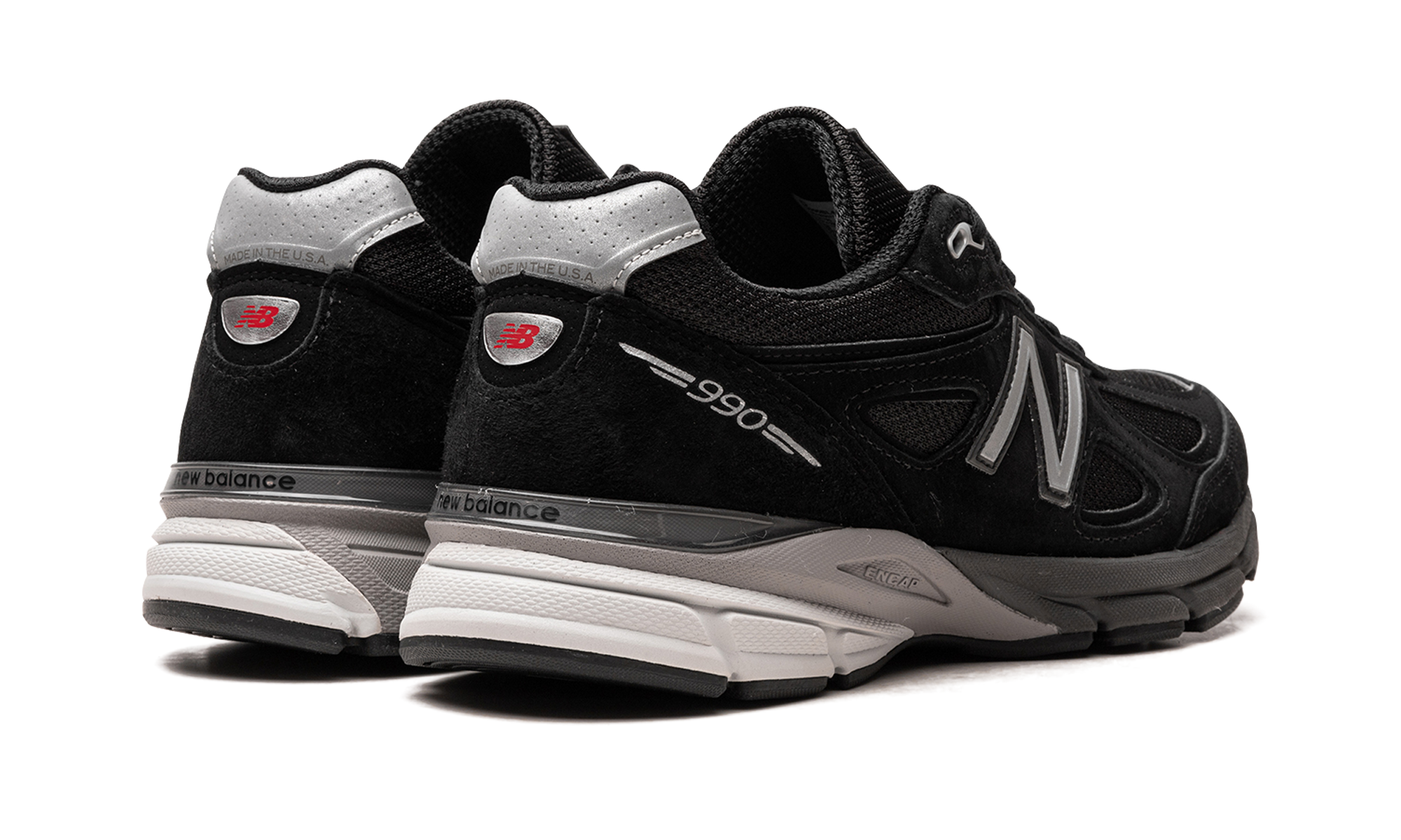 990v4 "Made In Usa - Black / Silver"