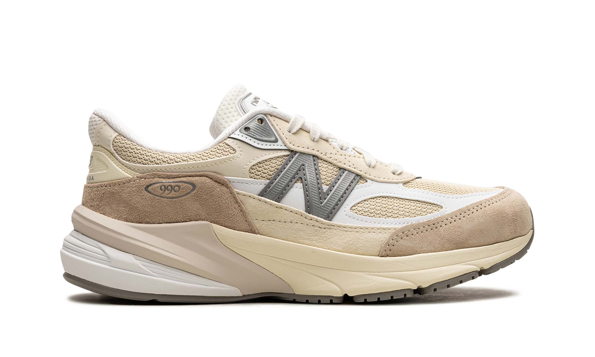 990v6 "Made In Usa - Cream"