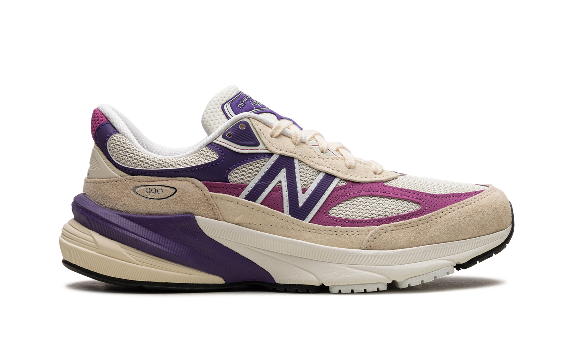 990v6 "Made In Usa - Macadamia Nut Magenta"