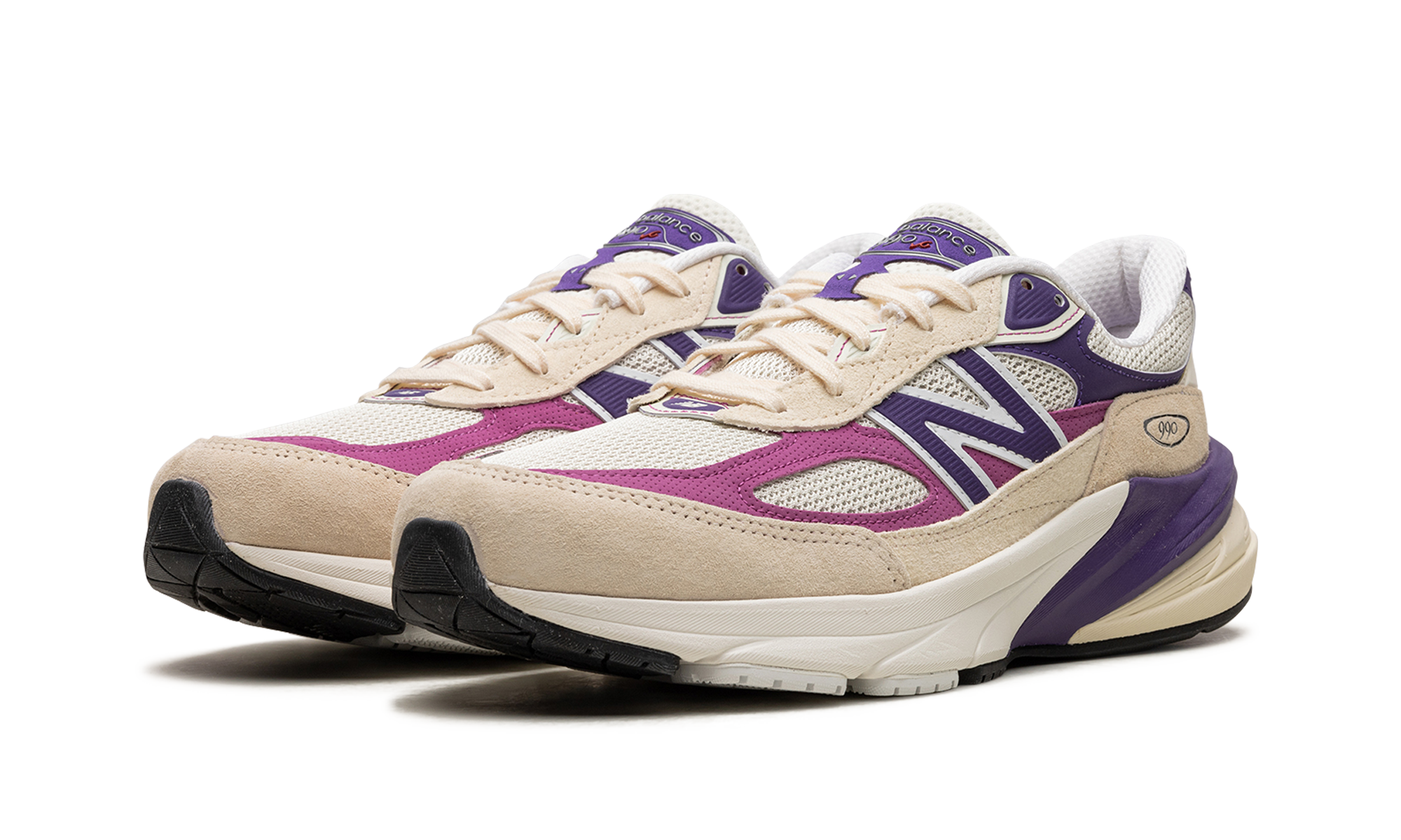 990v6 "Made In Usa - Macadamia Nut Magenta"