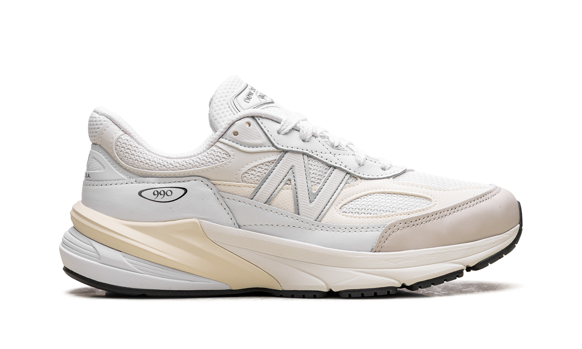 990v6 "Made In Usa - White Sea Salt"