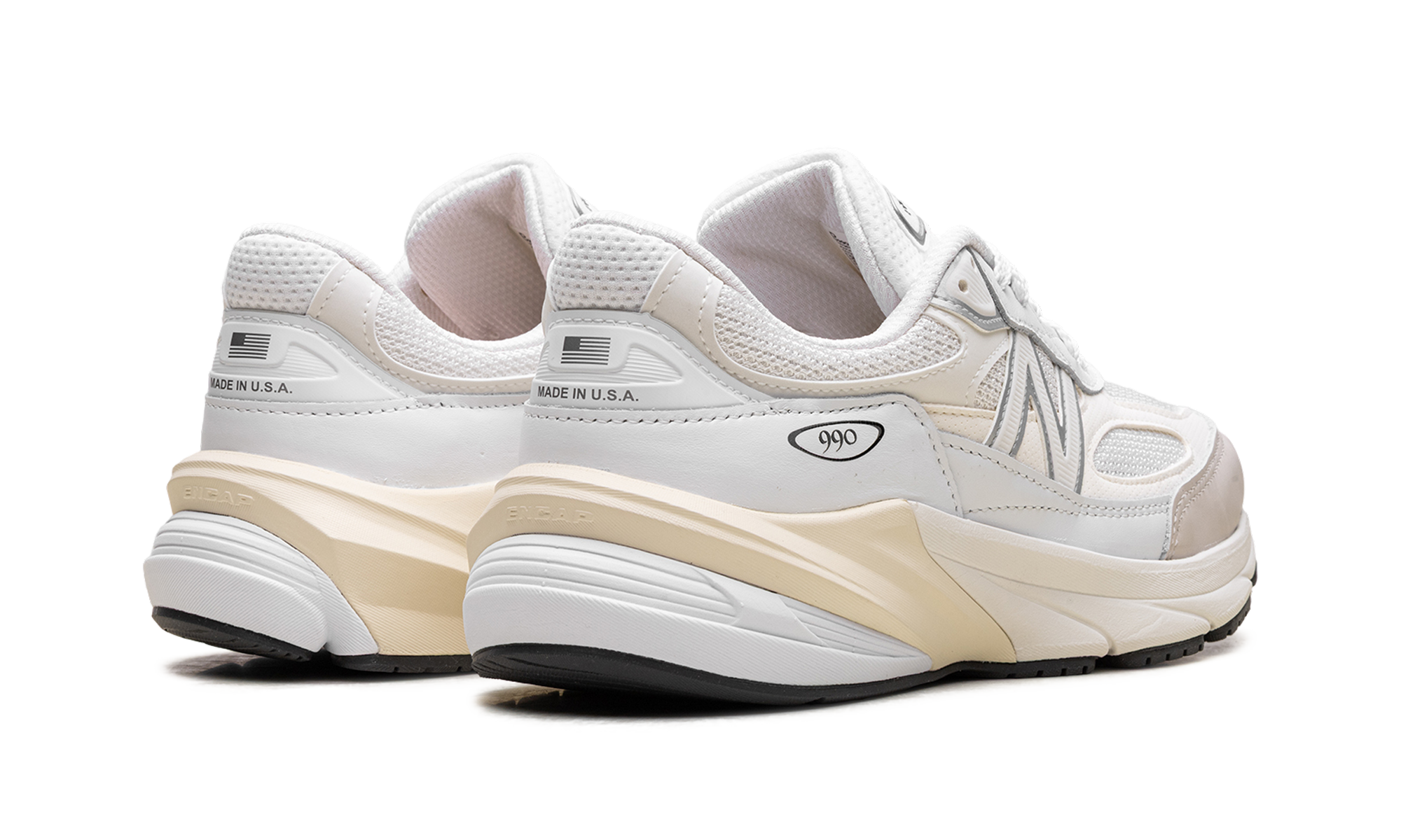 990v6 "Made In Usa - White Sea Salt"