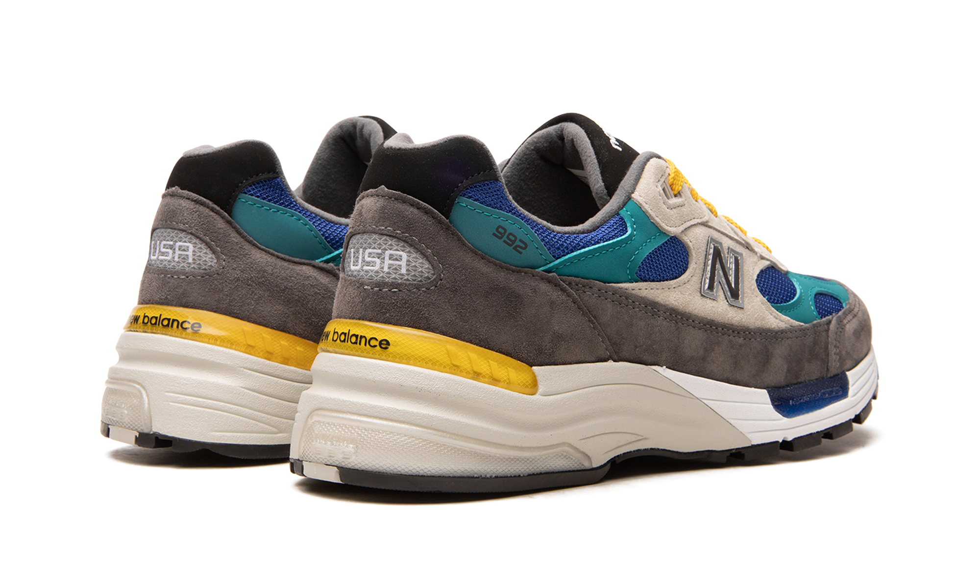 992 "Grey / Blue / Teal / Yellow"