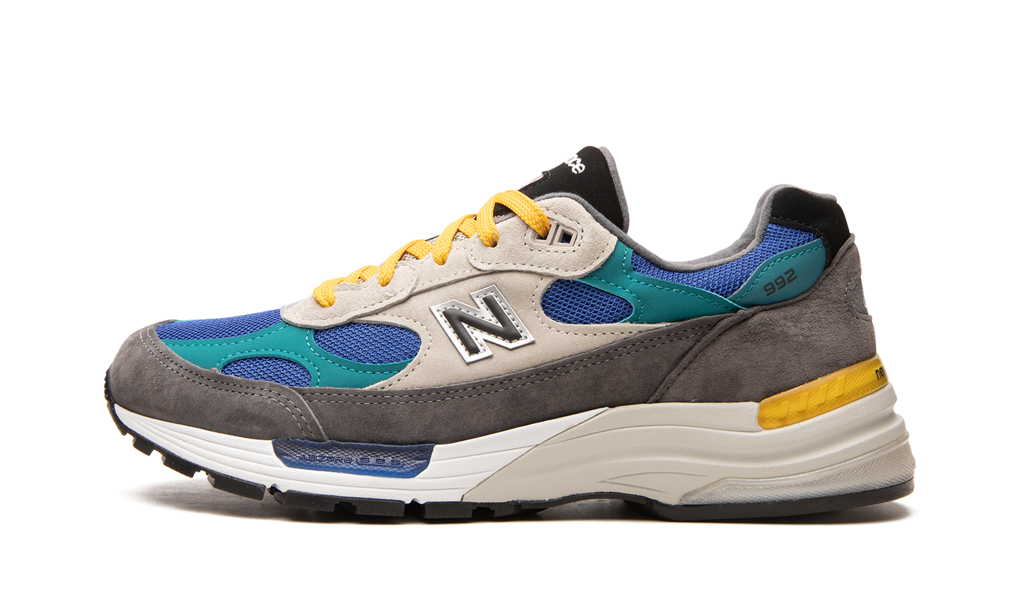 992 "Grey / Blue / Teal / Yellow"