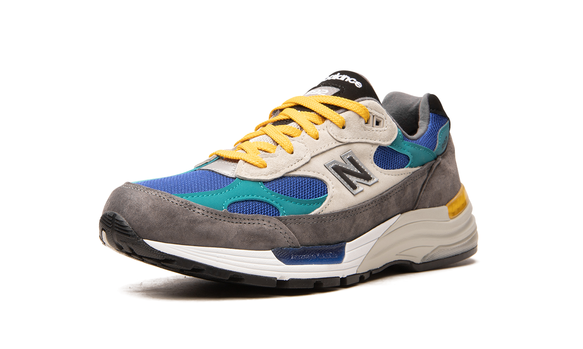 992 "Grey / Blue / Teal / Yellow"