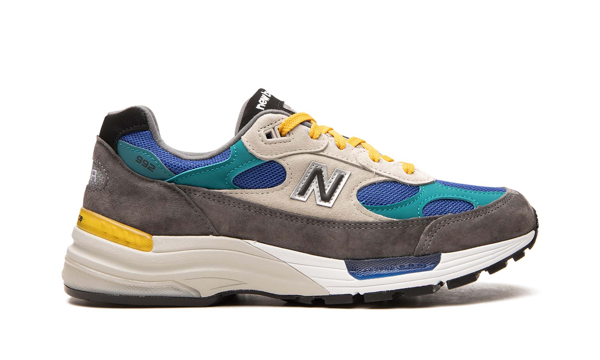 992 "Grey / Blue / Teal / Yellow"