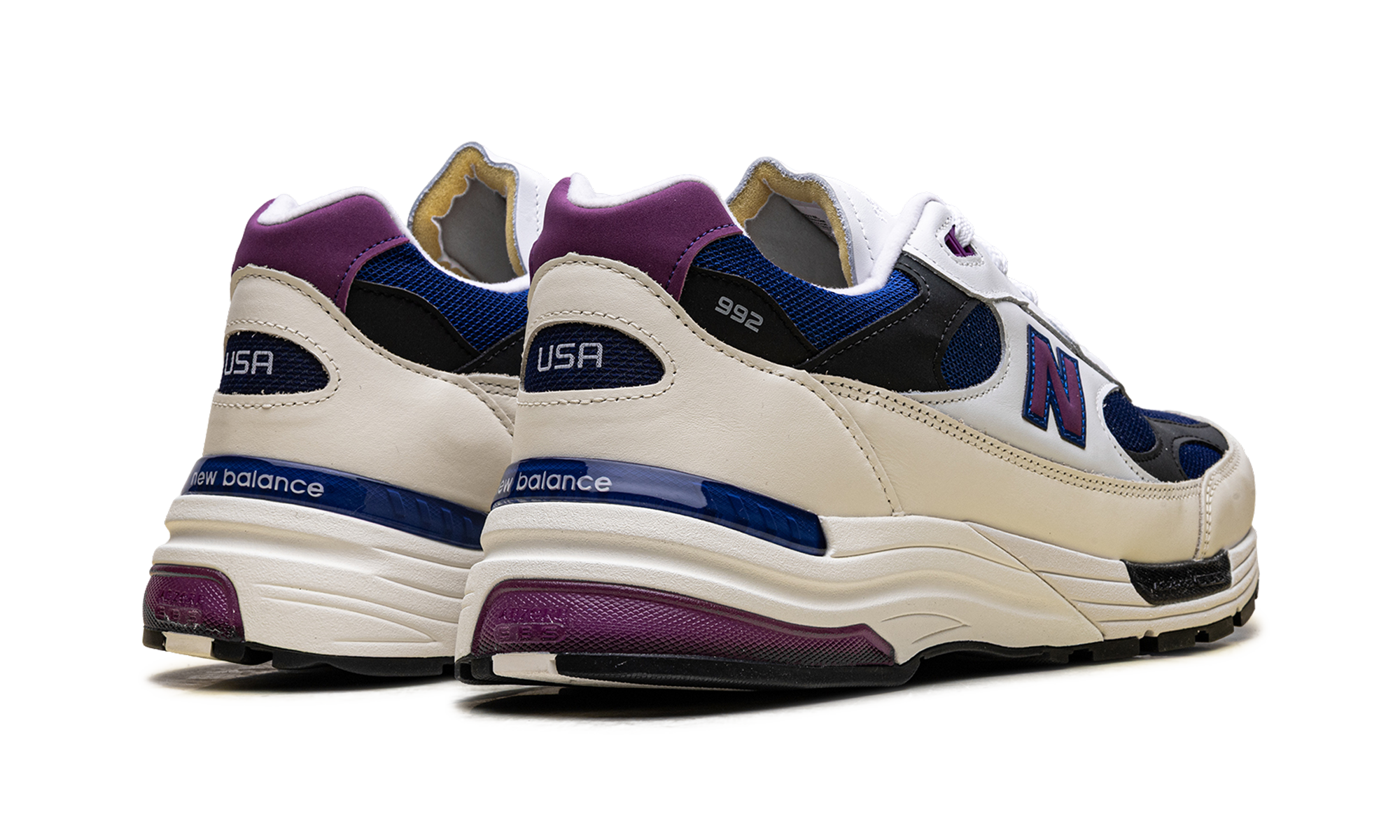 992 "Miusa White Royal Purple Fuchsia"