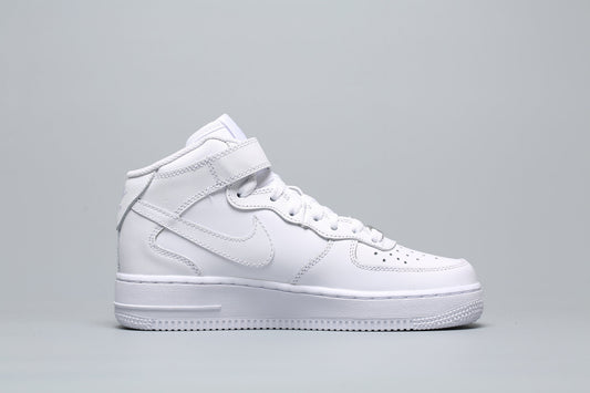 Air Force 1 Mid All White AF1 Edition