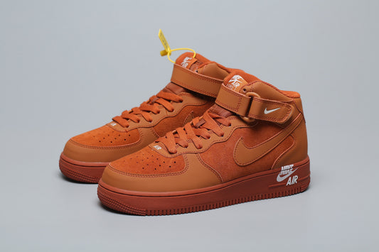 Air Force 1 Mid Orange AF1 Edition