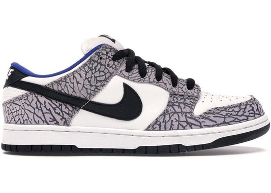Dunk SB Low Supreme White Cement Edition