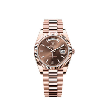 Day-Date 40, 18k Everose Gold, 40mm, Ref# 228235-0053