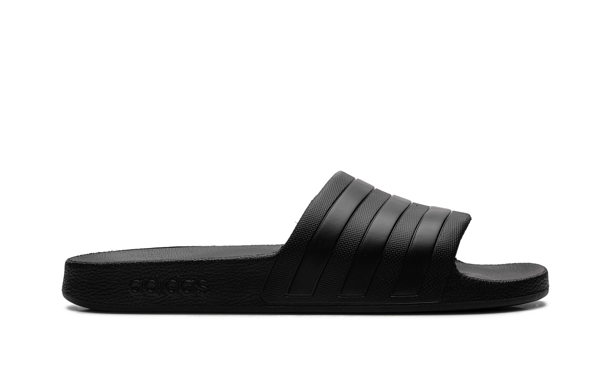 Adilette Aqua Slides "Core Black"