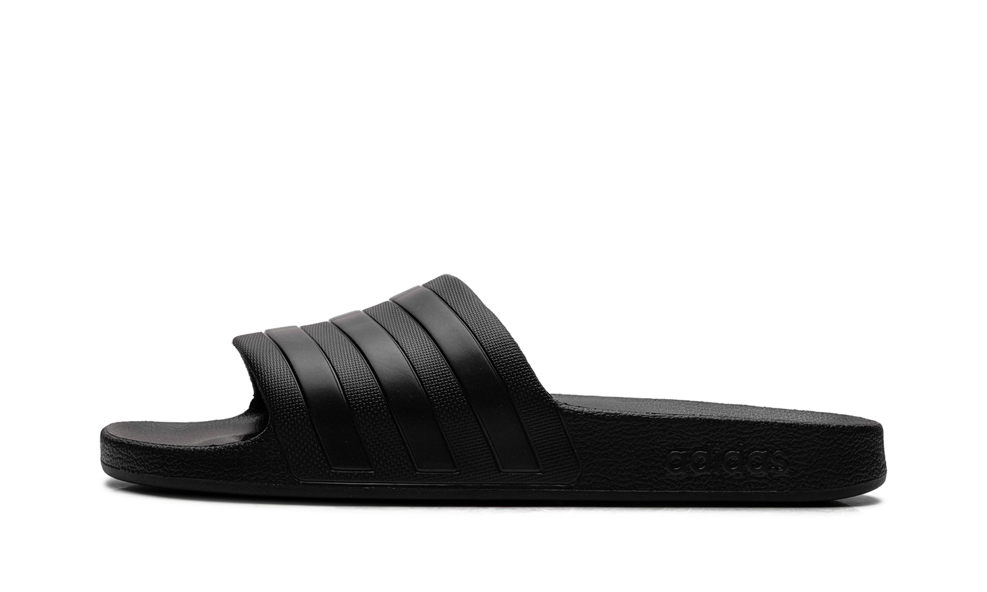 Adilette Aqua Slides "Core Black"