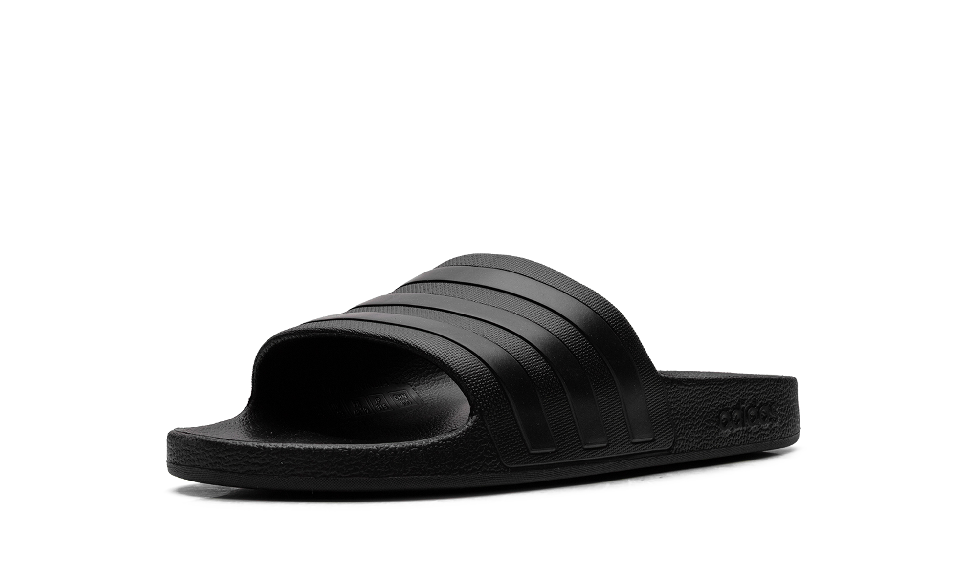 Adilette Aqua Slides "Core Black"