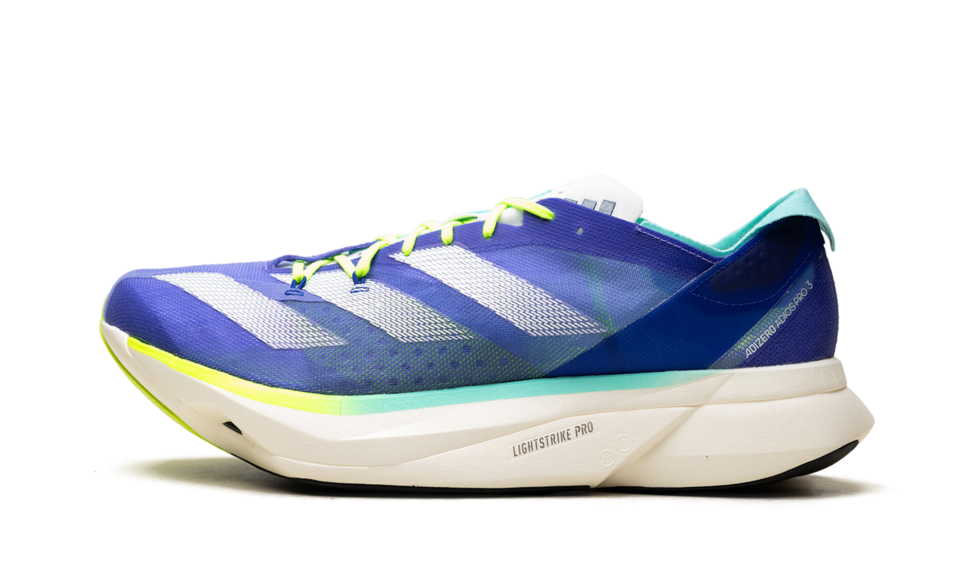 Adizero Adios Pro 3 "Cobalt Blue Zero Metalic Lucid Lemon"