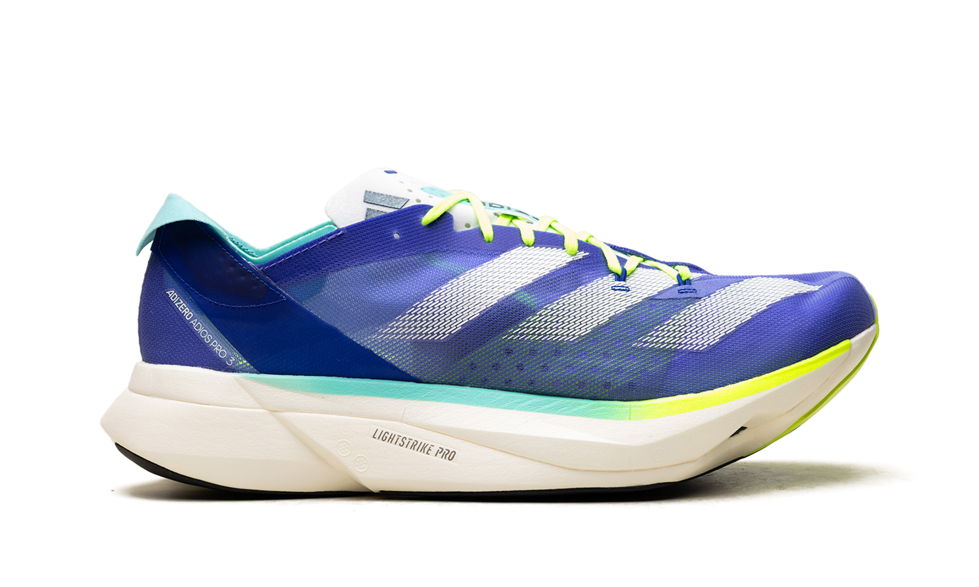 Adizero Adios Pro 3 "Cobalt Blue Zero Metalic Lucid Lemon"