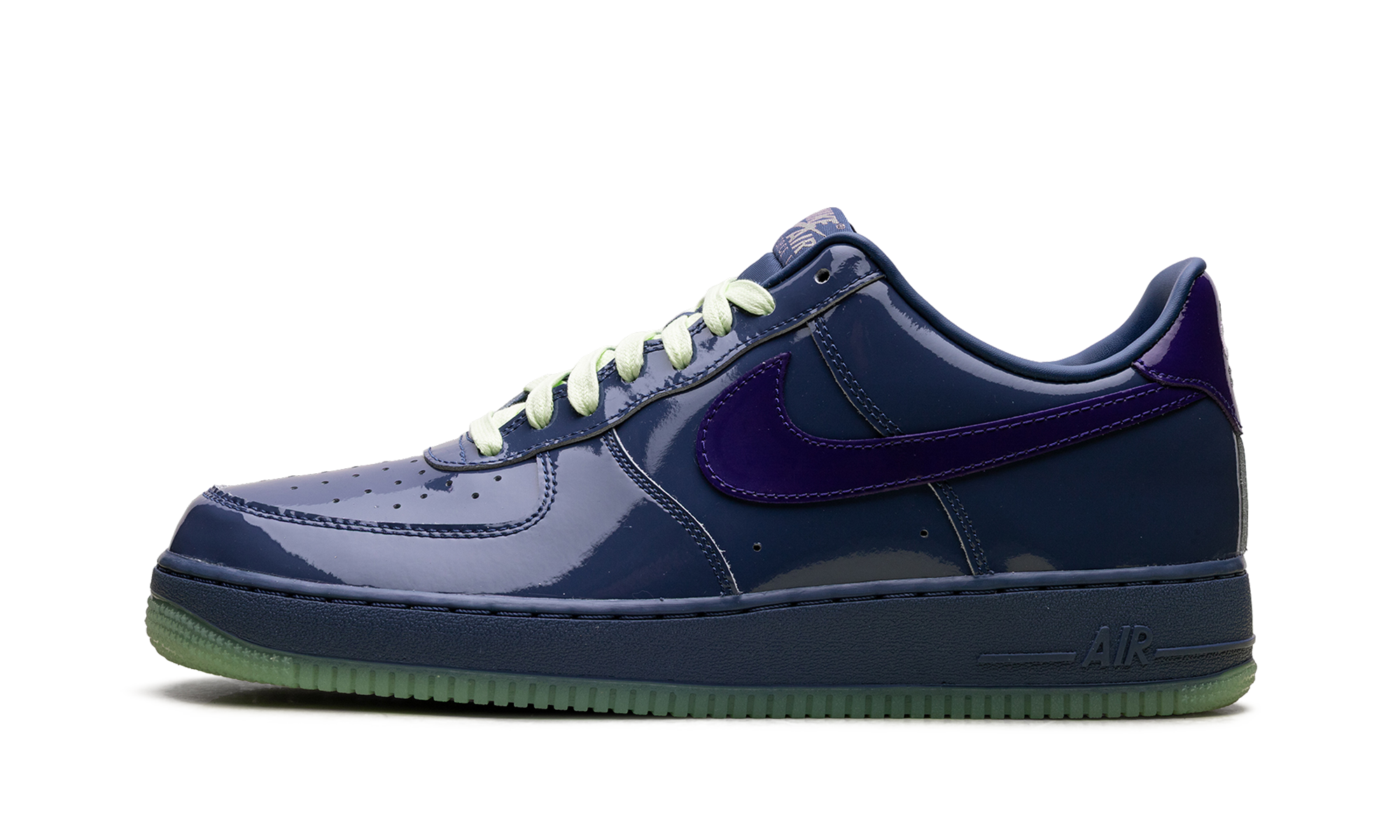 Air Force 1 Low "Patent Leather Mystic Navy Grape Ice"
